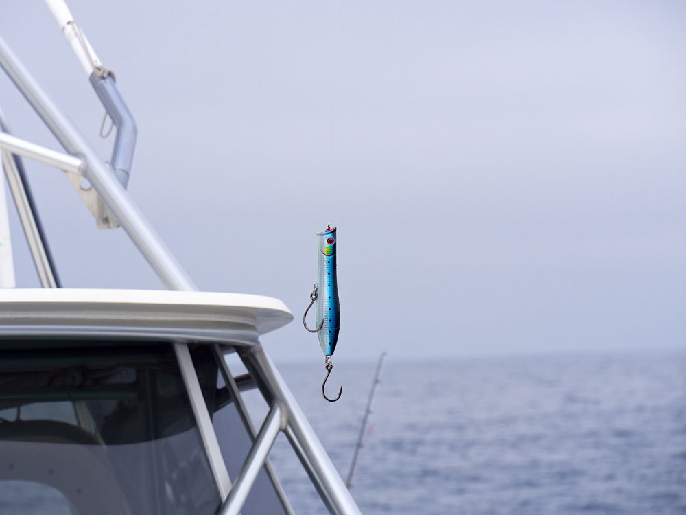 To experience the type of surface lure fishing that is happening right now is pretty incredible.  You no longer need to fly to Panama to pop a tuna into a fight...